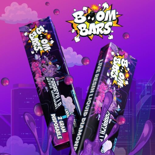 Boom Bars Disposable - Grapezilla