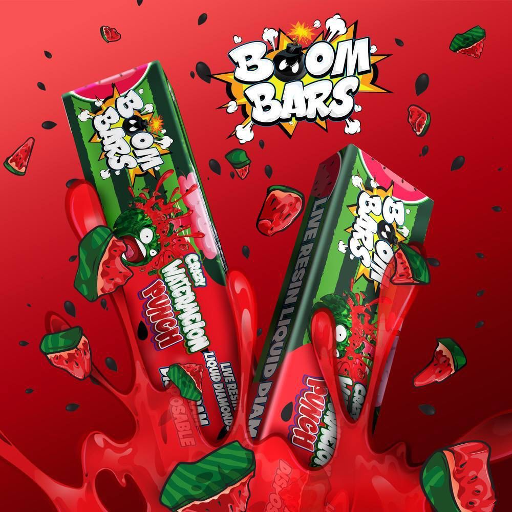 Boom Bars Disposable - Crazy Watermelon Punch